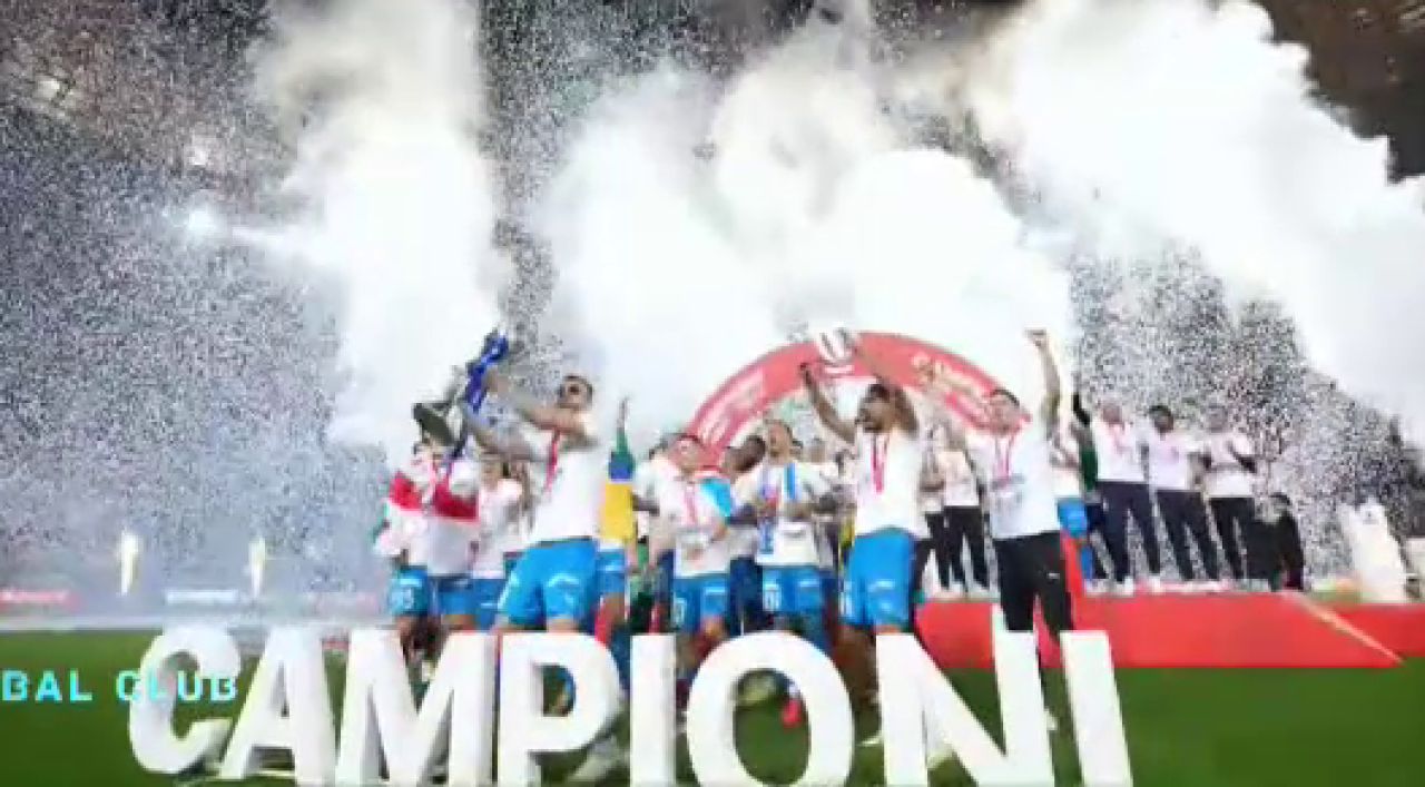 Universitatea Craiova Celebrates Superliga Triumph on Ion Oblemenco