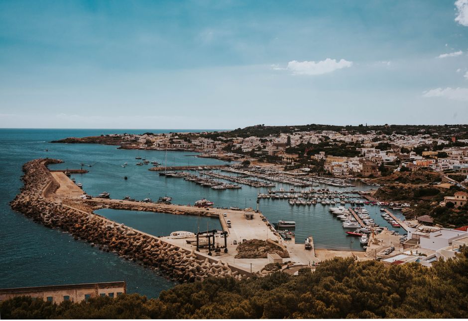 Lido Sant'Andrea Otranto beach white sand Adriatic sea