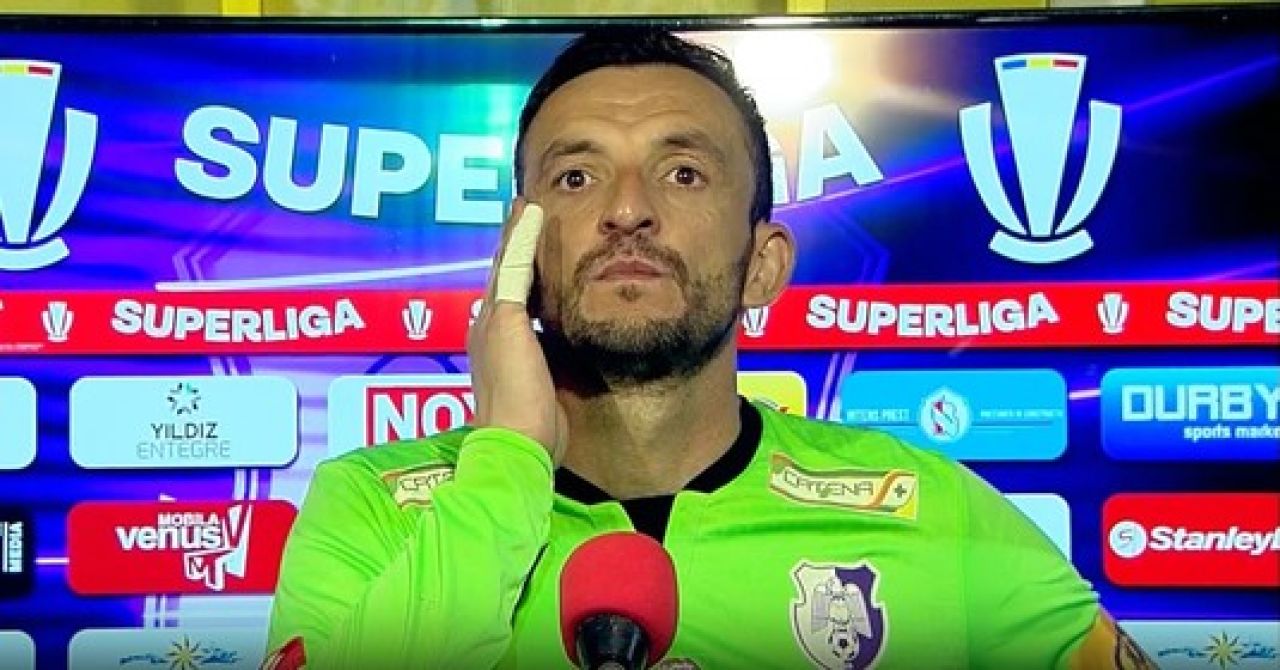 Straton Defends Matos After Missed Penalty in Argeș-Rapid Draw