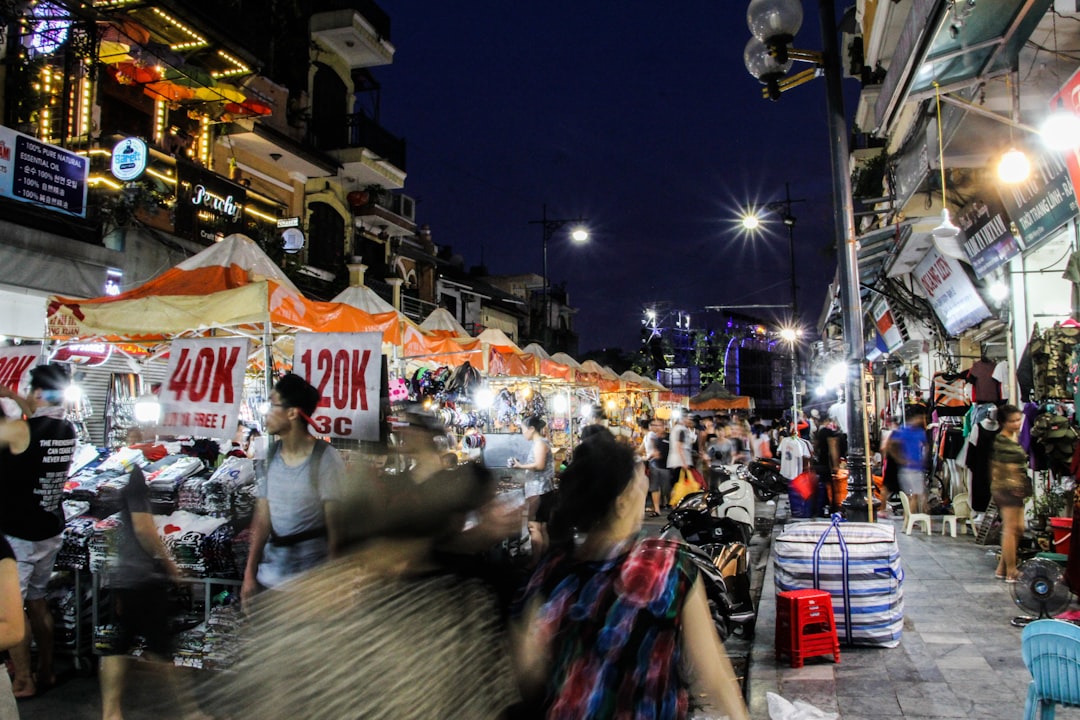 Gjirokastër Skanderbeg Square evening outdoor cafes nightlife
