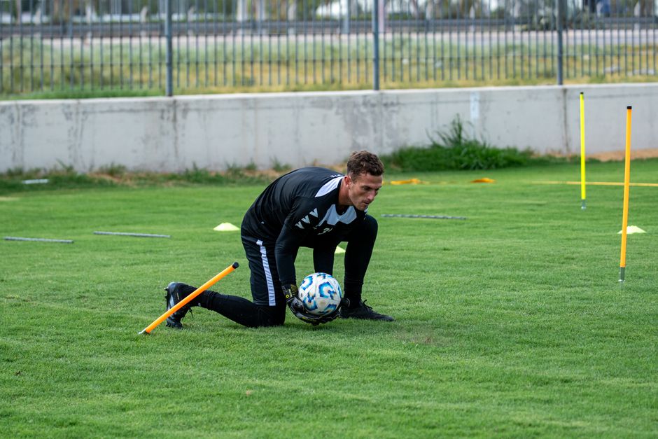 Belgium national football team training session 2024