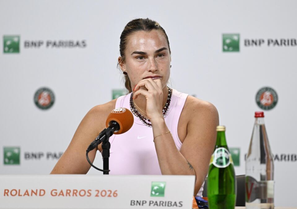 Sabalenka Protests at Roland Garros: Belarusian Speaks to Media
