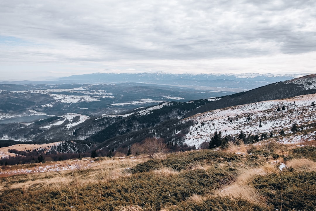 Musala Peak Bulgaria summit view snowy ridge alpine landscape