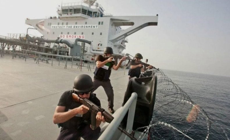 Greek Firm Proposes Armed Guards for Sea Drones Threat