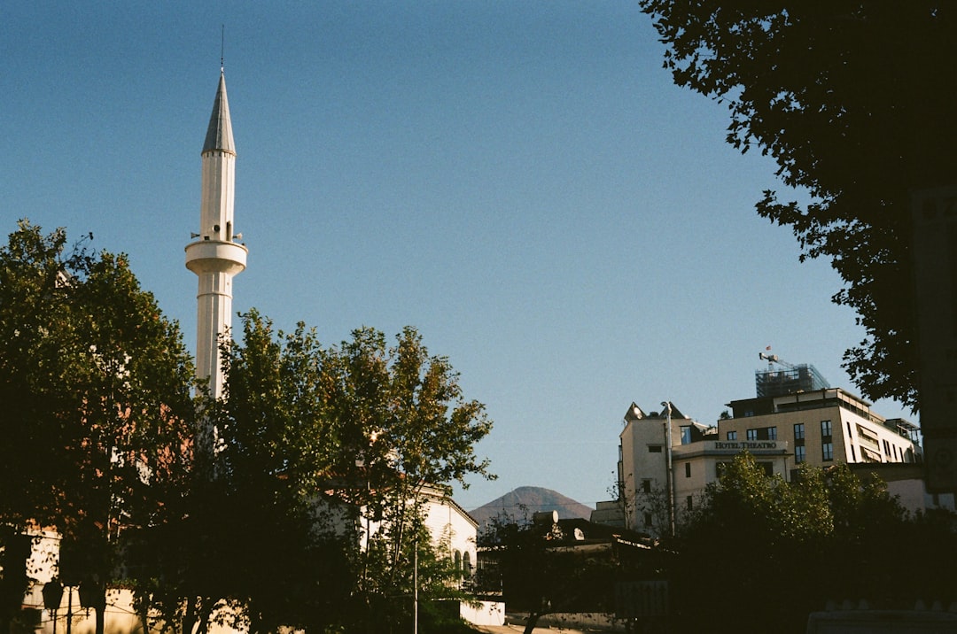 Gjirokastër Tekke Mosque Albania minaret stone facade historic