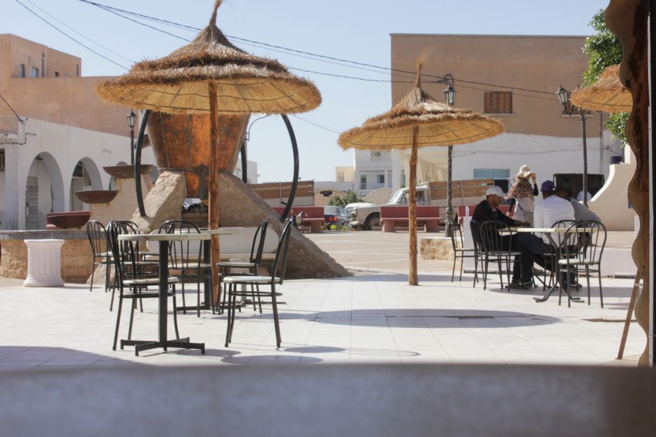Qalansiyah town square market Socotra
