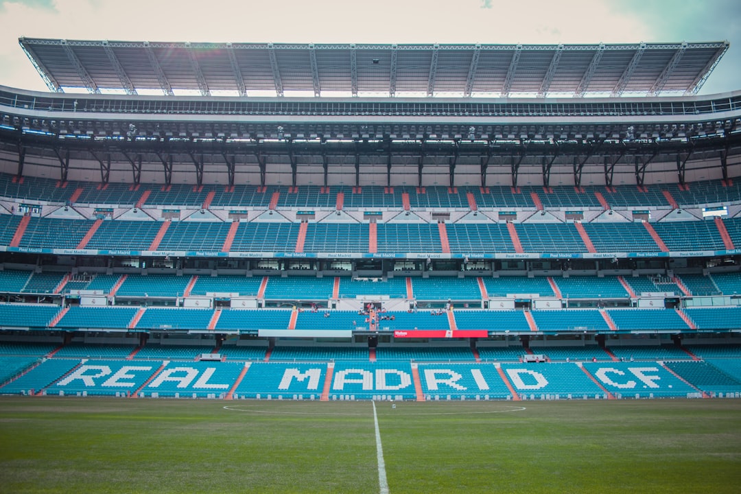 Real Madrid stadium Bernabeu night match