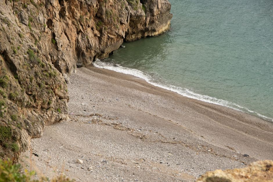 Kamenice Beach Bosnia secluded pebbles clear water quiet