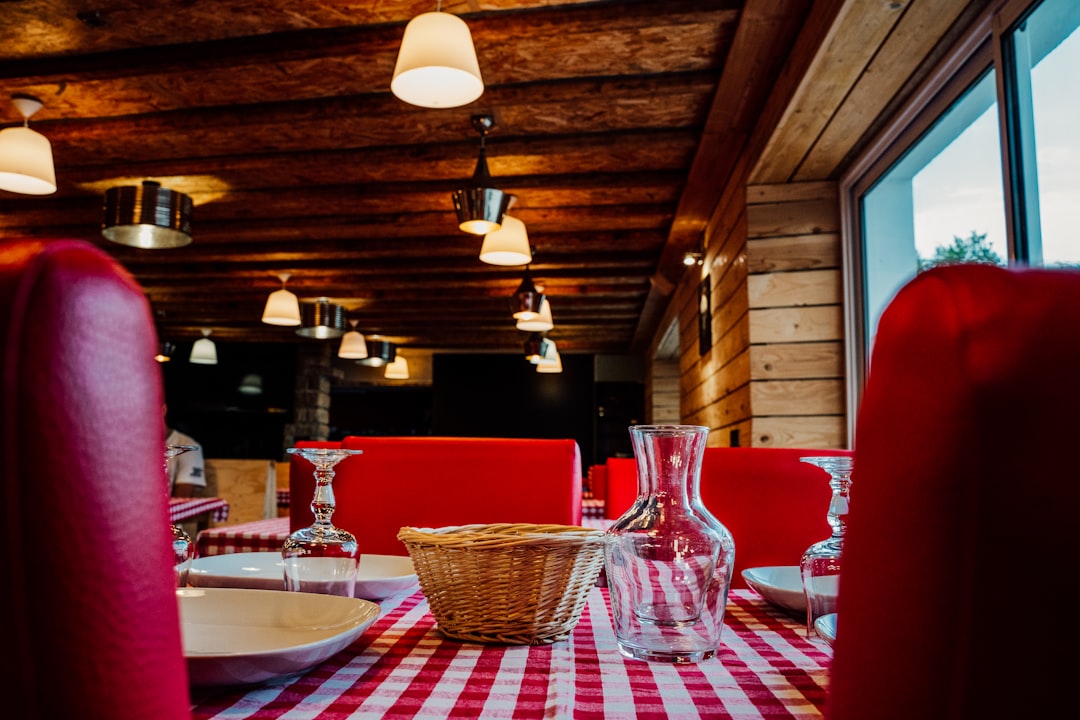 Crno Jezero restaurant Durmitor Montenegro interior traditional decor