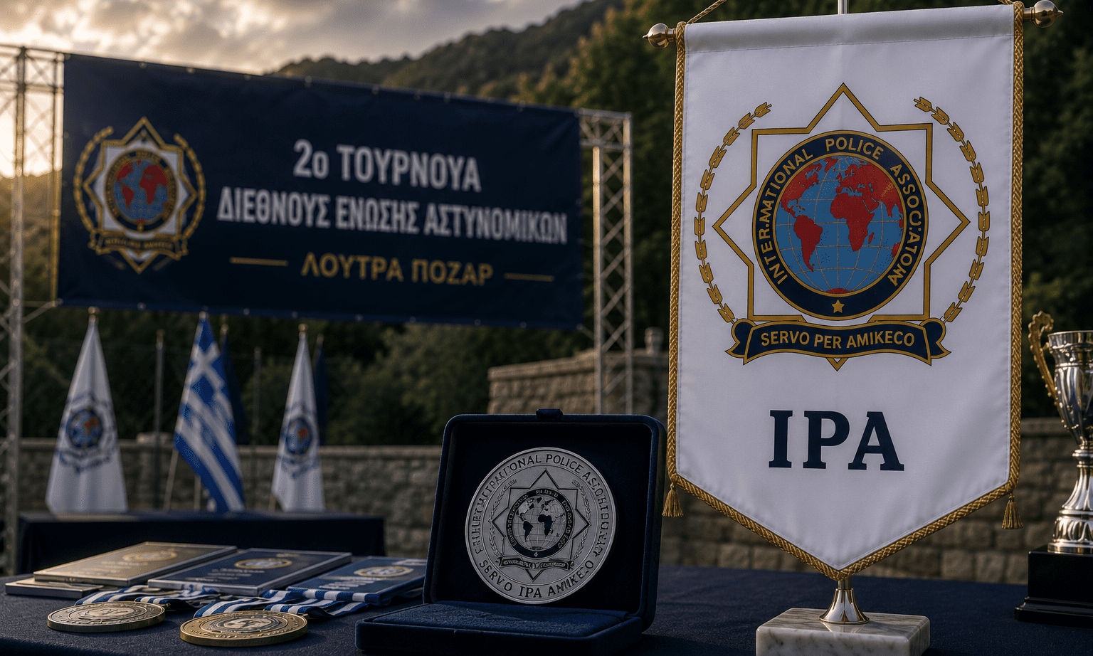 Second International Police Tournament Premieres in Pozar Baths