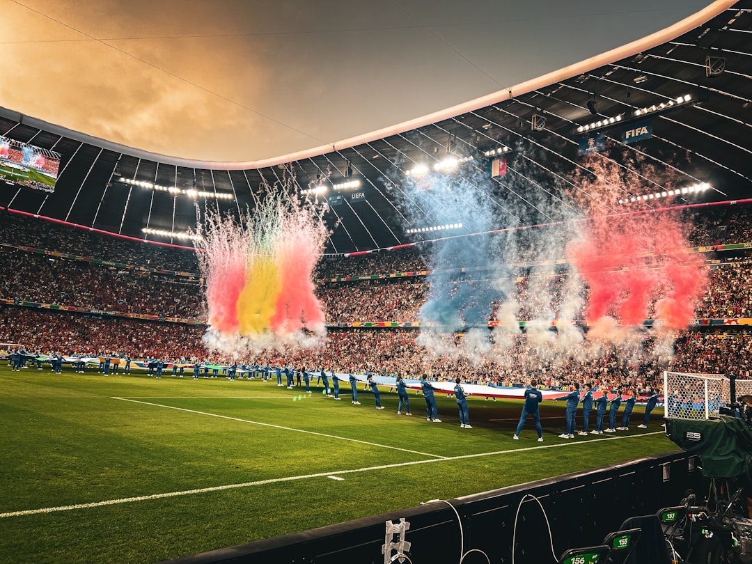 FIFA World Cup qualification match stadium atmosphere