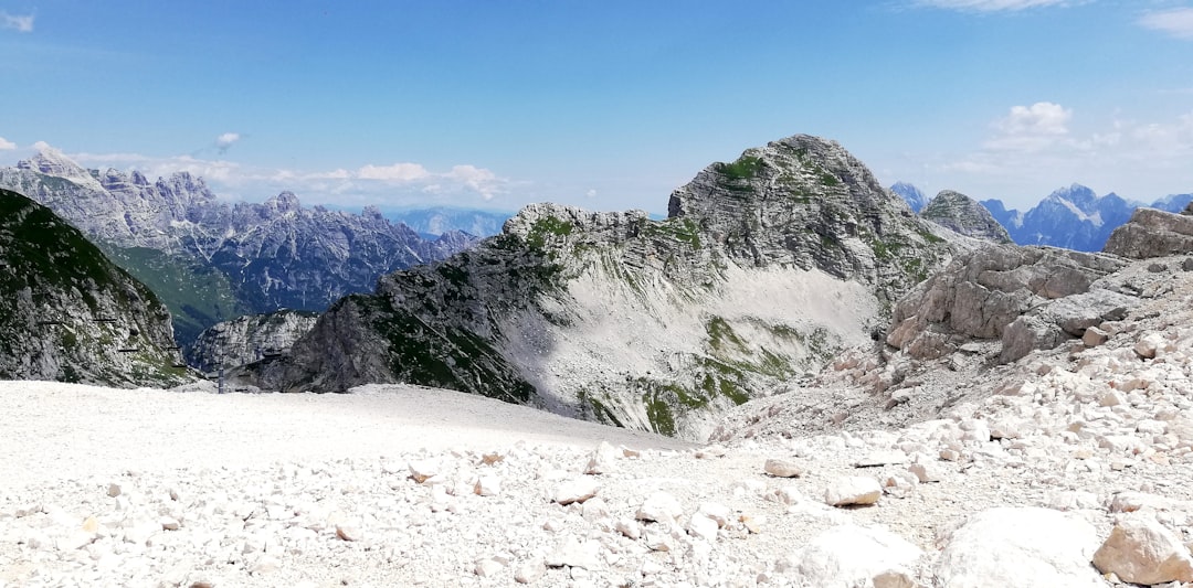 Triglav Mountain Slovenia three peaks alpine glacier snow