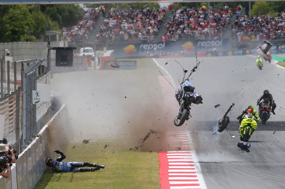 MotoGP Chief Defends Restart of Catalan Grand Prix