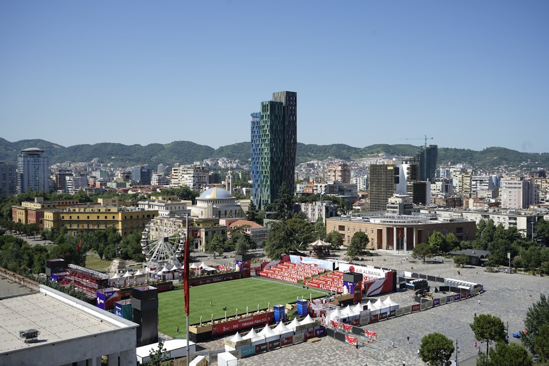 Serbian national baseball team training field sunny day