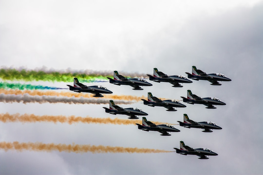 NATO air defense exercise F-16 formation flight
