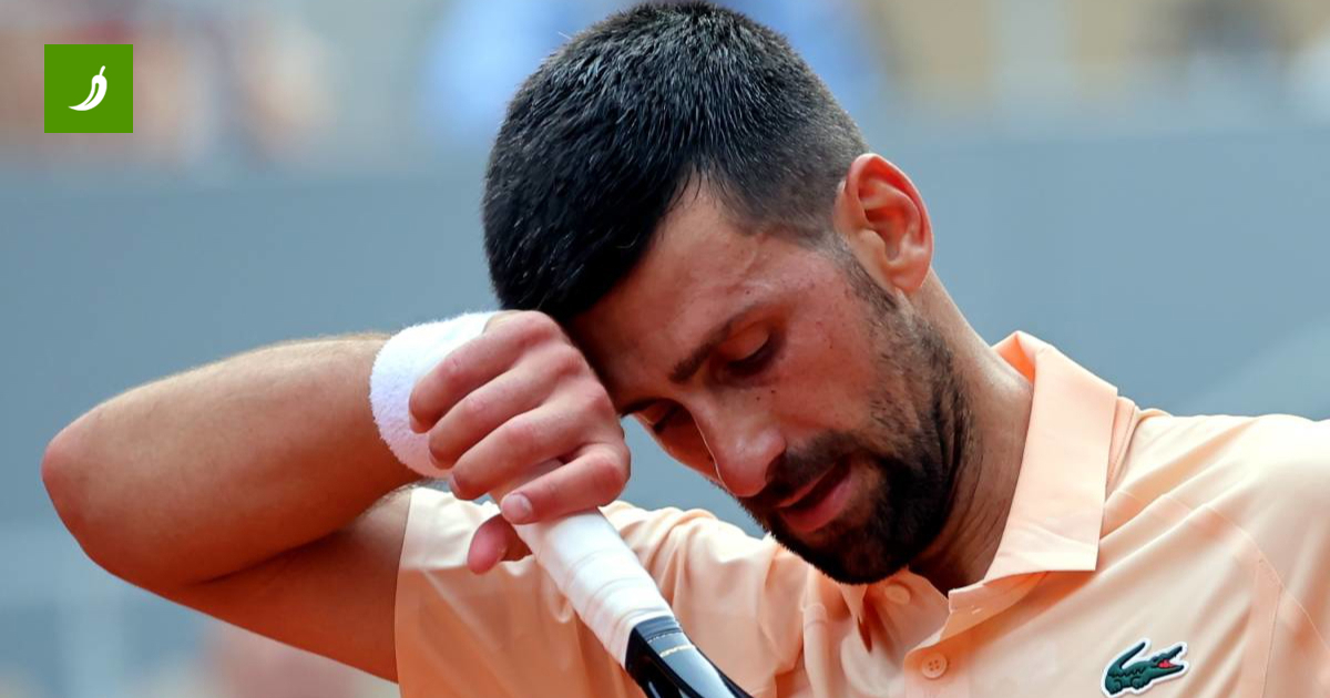 Djokovic's Vow: I Won't Stop, Even on One Leg