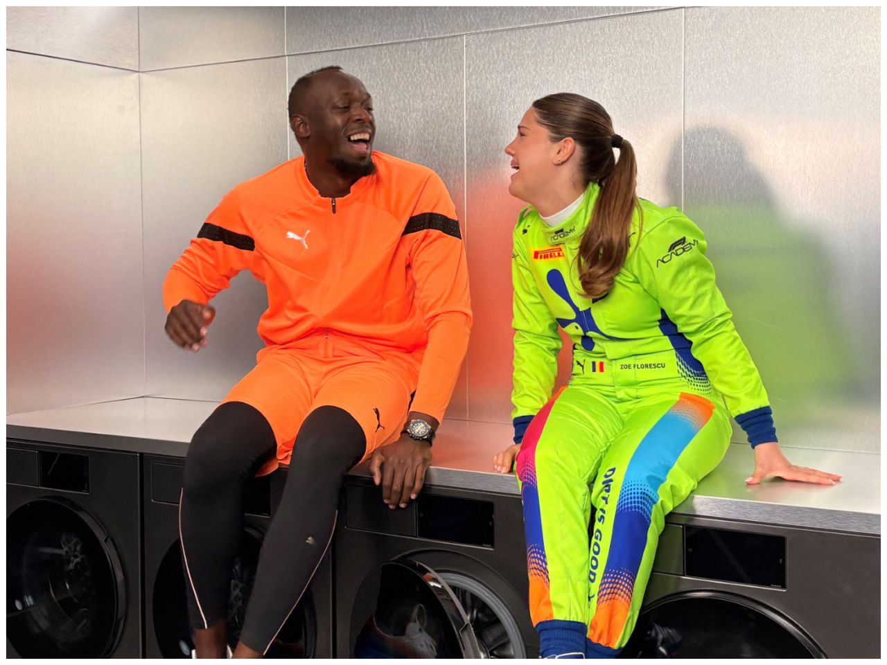 17-Year-Old Romanian Zoe Florescu Potolea Joins Usain Bolt in F1 Academy Global Campaign