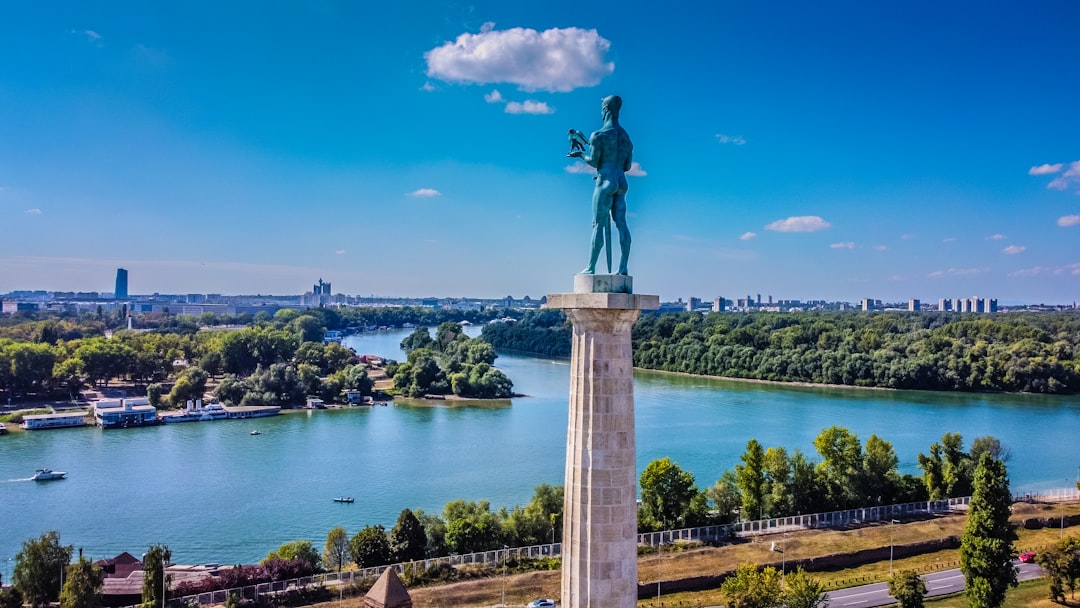 Monument to King Milan Belgrade Kalemegdan statue