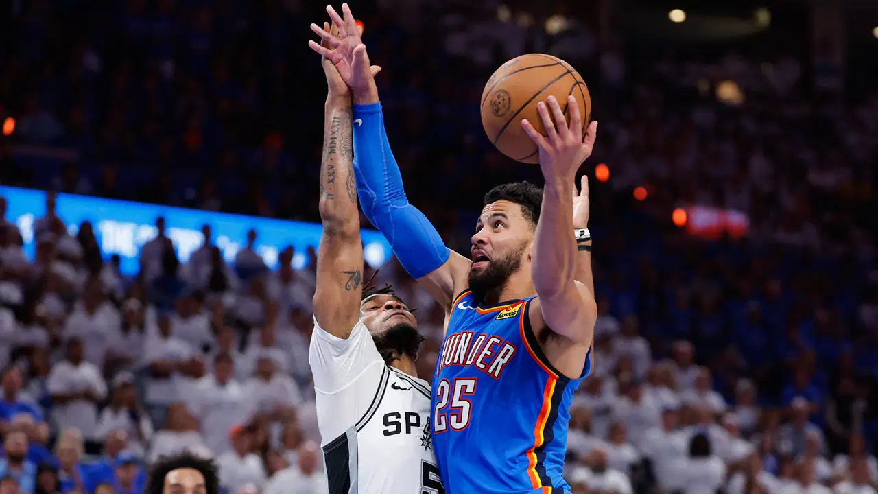 Thunder Levels NBA Western Conference Finals With Spurs