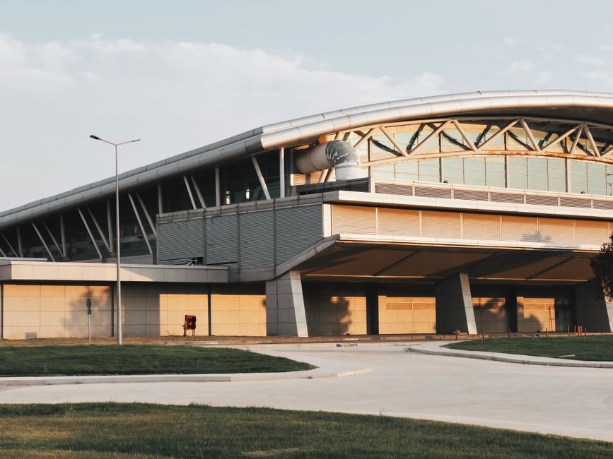 Belgrade Nikola Tesla Airport exterior