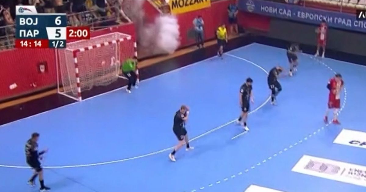 Chaos in Novi Sad: Handball Final Halted by Fan Attack