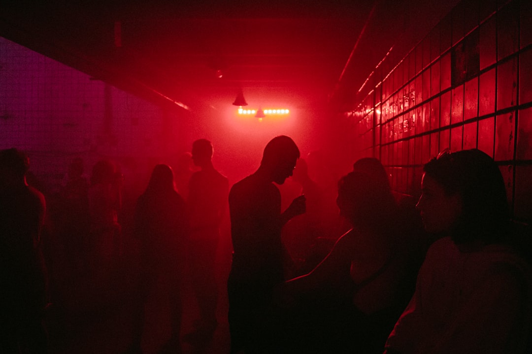 Scrooge Club Split interior crowd dancing dark atmosphere