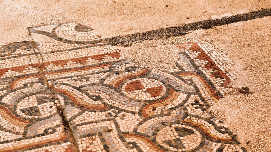 Risan Montenegro Roman villa mosaics archaeological site