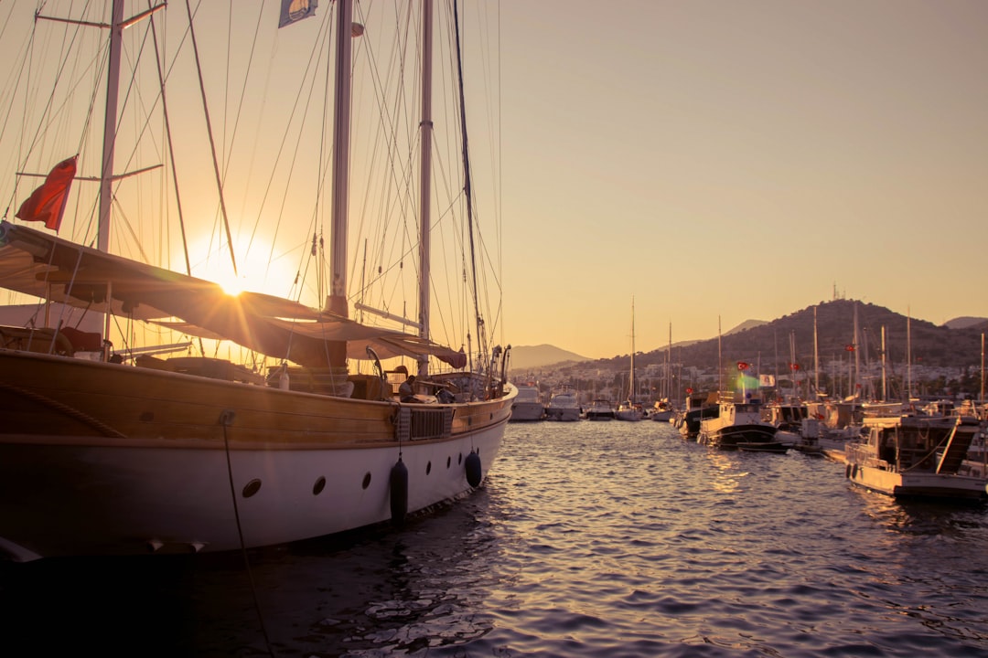 Gumbet Beach Bodrum Turkey sunset party crowd