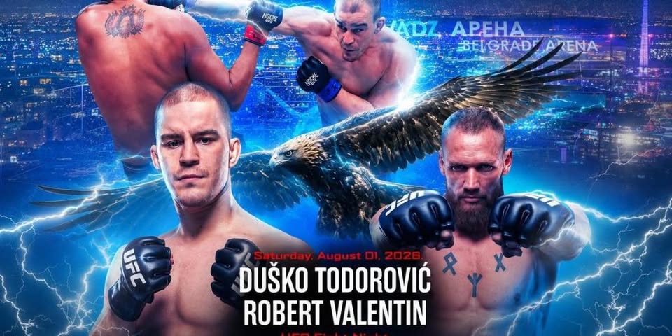 UFC Spectacular in Belgrade Arena Closer: Regional Fighters Confirm Appearances