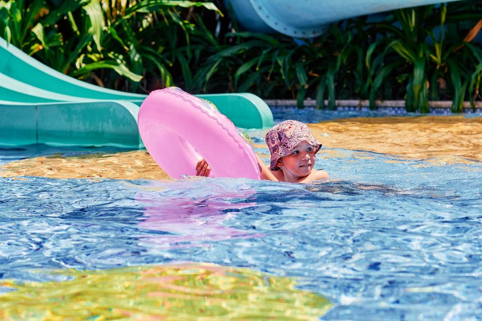 Aqua World Belgrade water park slides