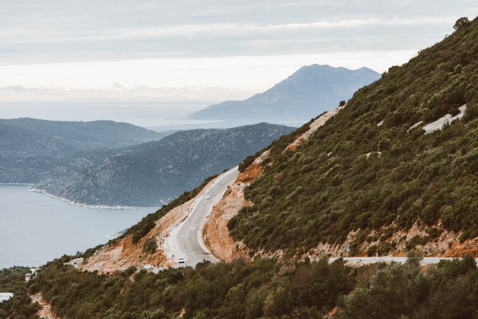 Llogara National Park Albania coastal views mountain pass