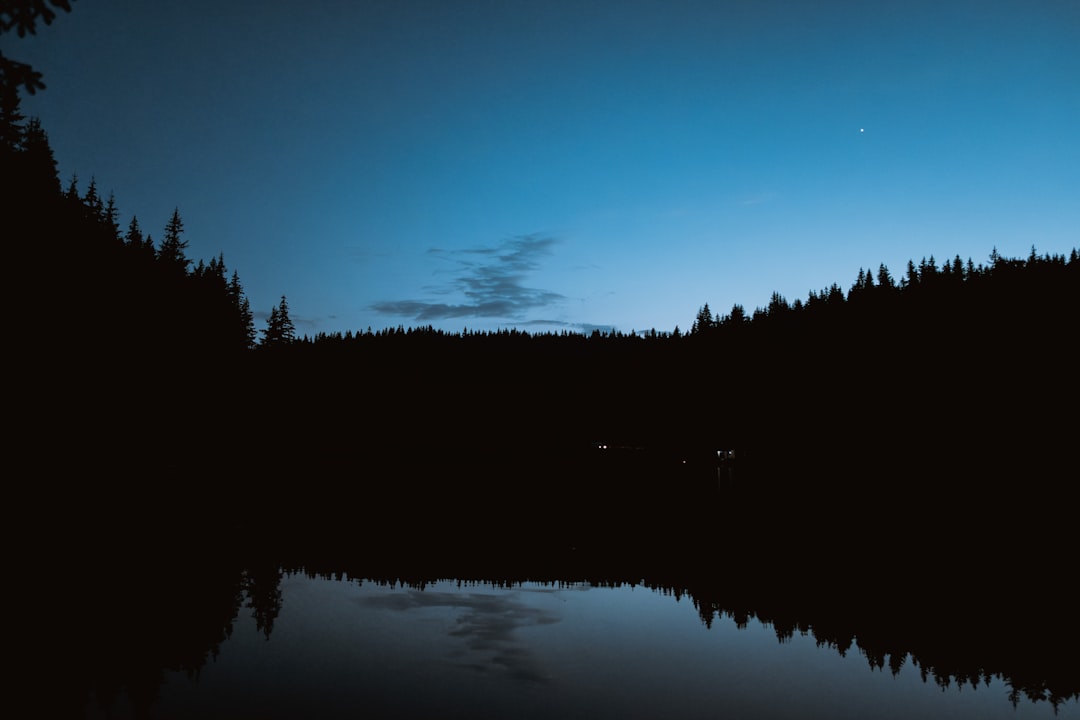 Rila Bulgaria night sky stars mountain silhouette