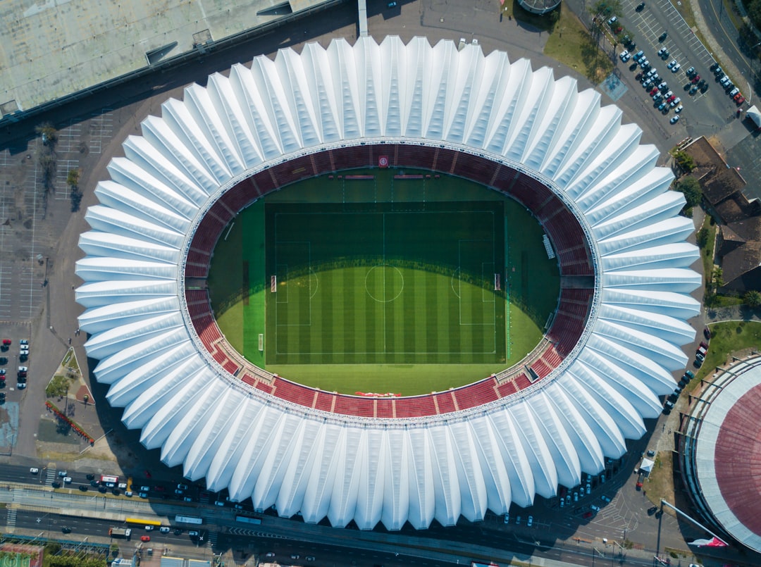 Manisa Somaspor stadium exterior aerial view