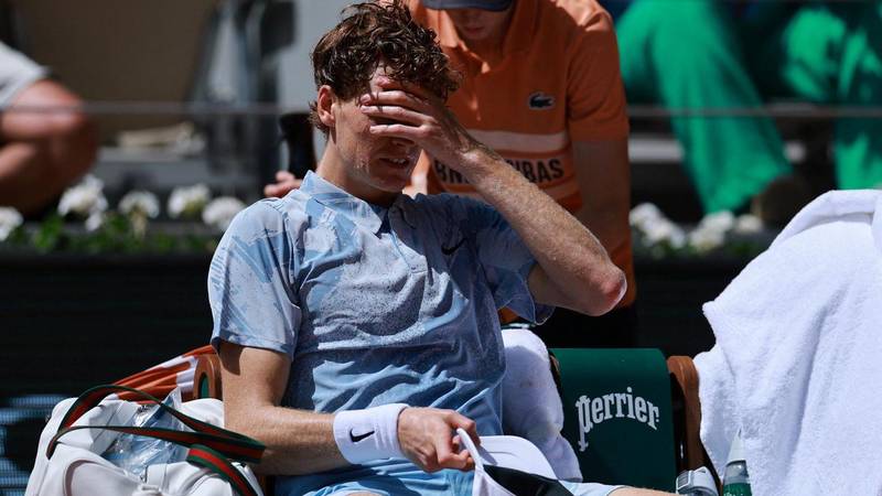 Sinner's Paris Nightmare: Cramps End Reign, Djokovic's Path Clears
