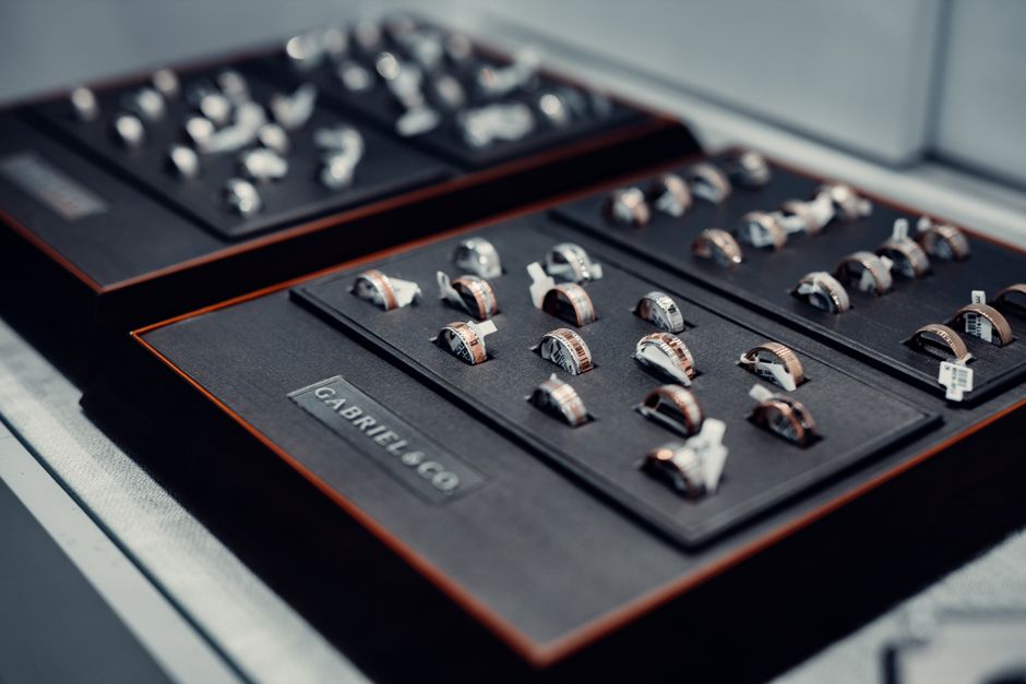 Tom Brady Super Bowl ring collection display