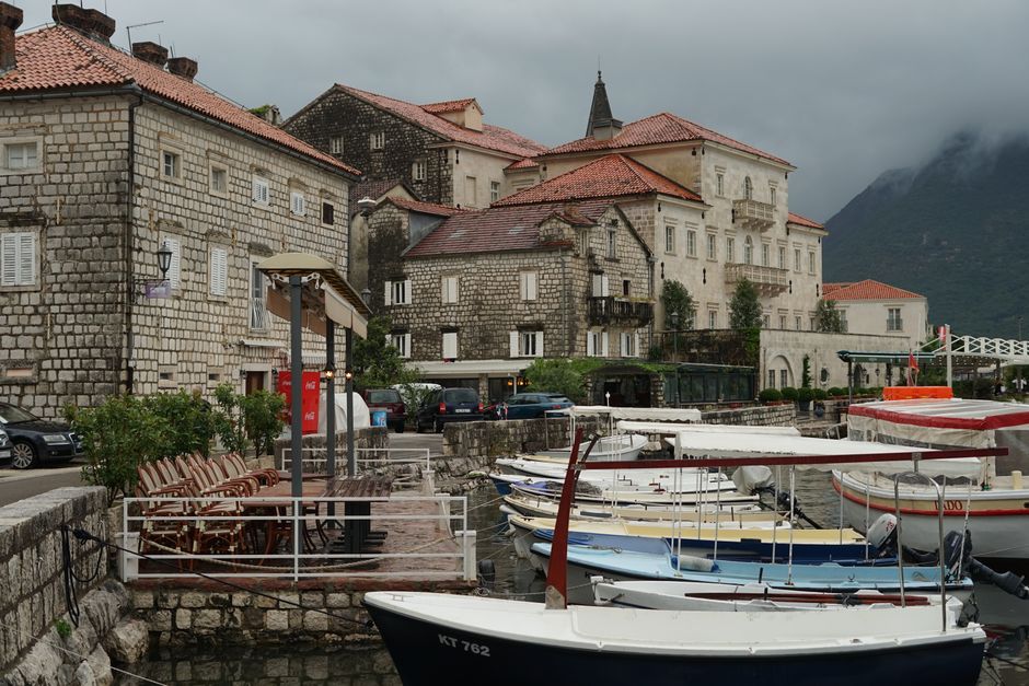 Risan Montenegro waterfront shipyard cultural center