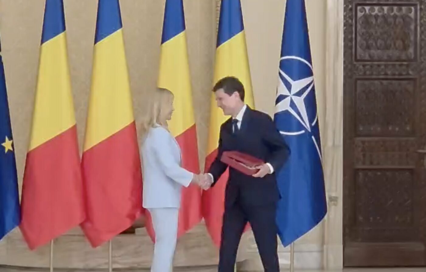 Nadia Comăneci Honored with Star of Romania at Cotroceni