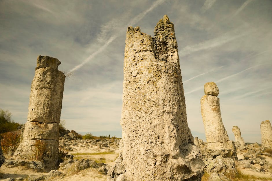 Devil's Town Serbia sandstone pillars labyrinth sunlight