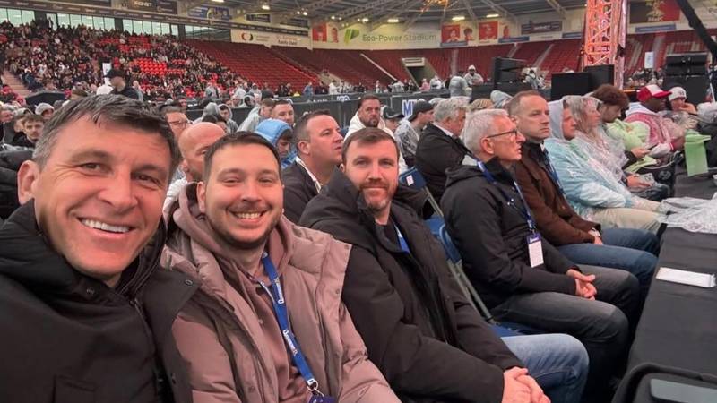 Jakirović Watches Hrgović Live: Croatian Trainer Celebrates Knockout