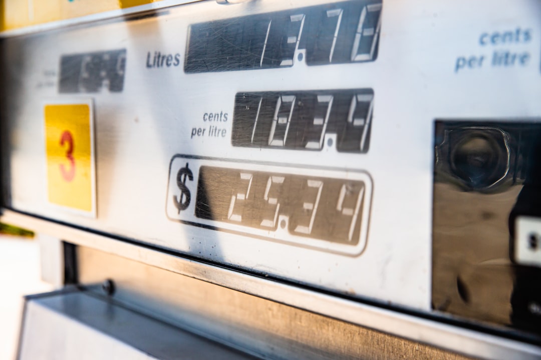 Serbian highway gas station price board June 2026