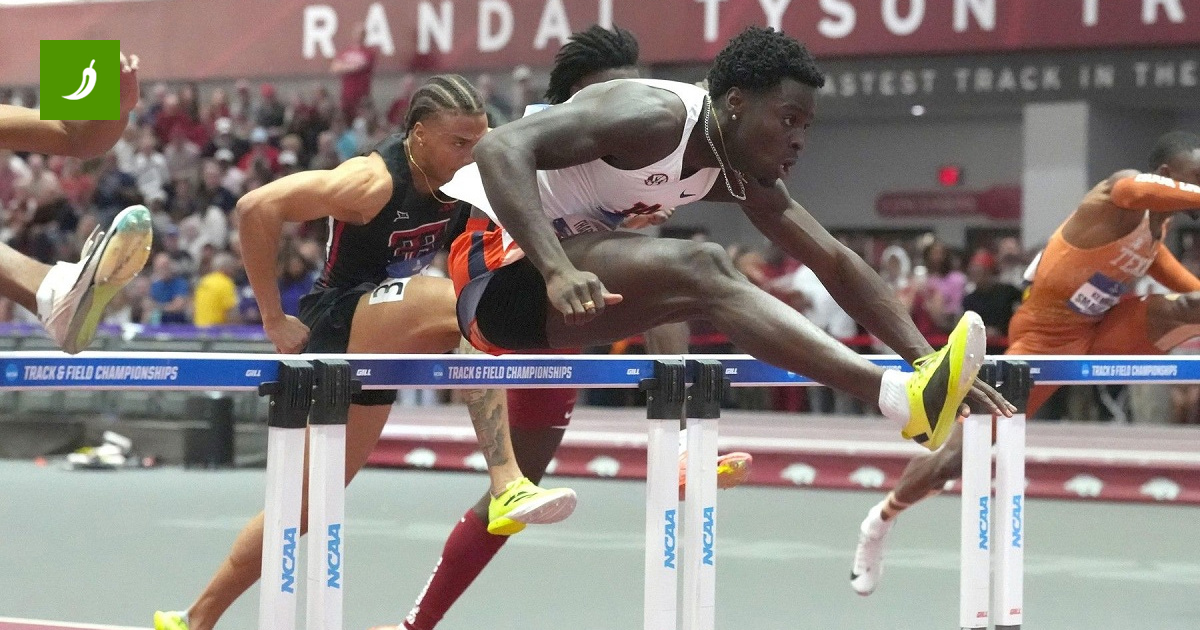 Tharp Shatters 14-Year Hurdle Record in Eugene!