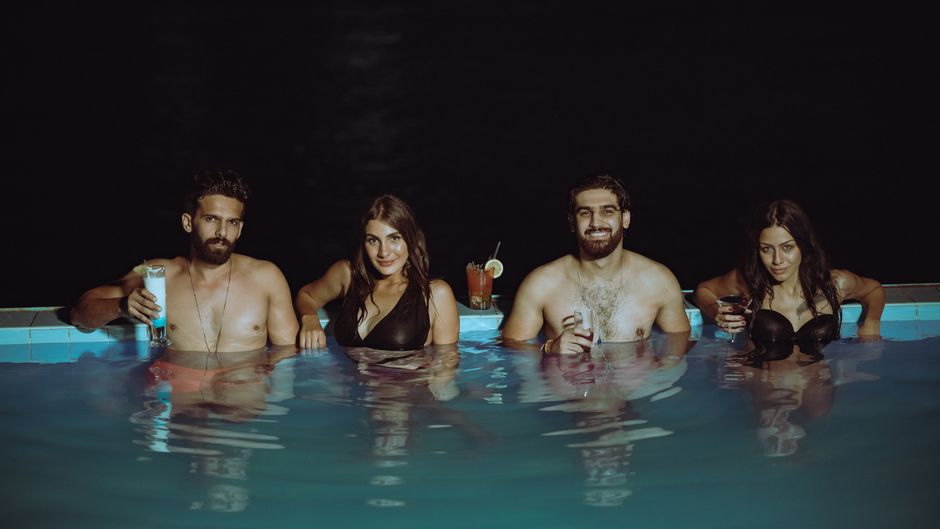 Rudas Thermal Bath Budapest Sunday night party open air pool steam