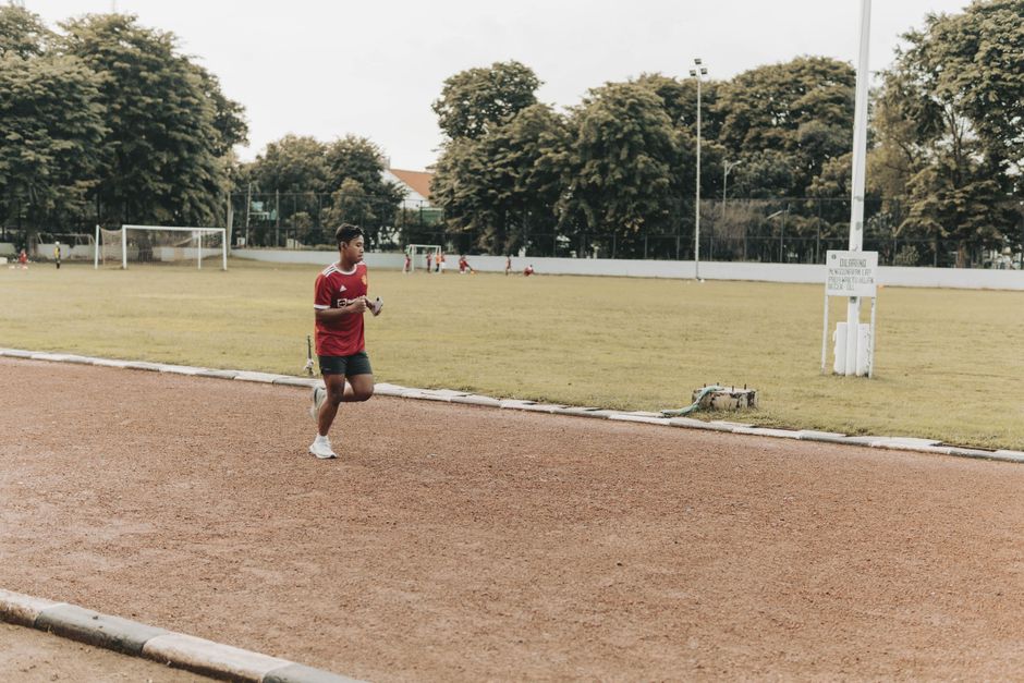 Mauro Júnior PSV Eindhoven training session action