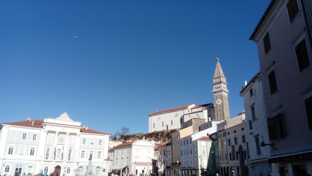 Tartini Square Piran Slovenia evening live music cafes