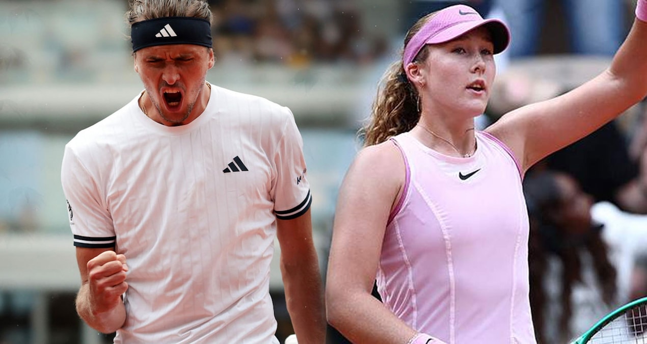 Zverev, Andreeva Storm Into Roland Garros Quarters