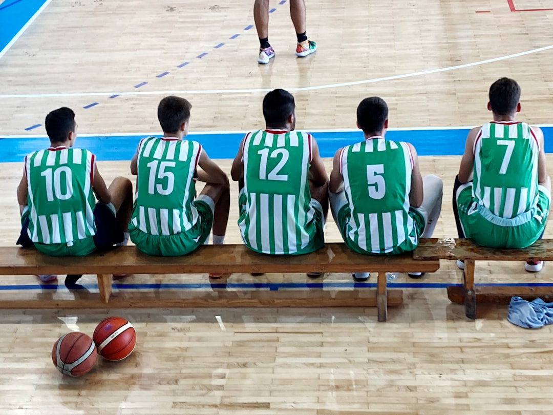 Serbian national basketball team training session