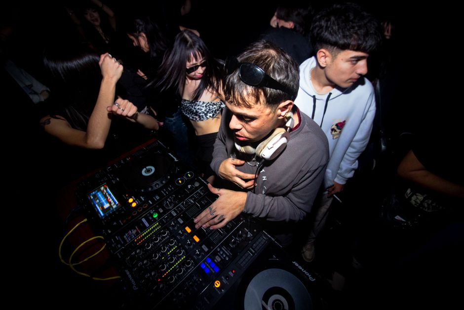 Sibiu Romania Club 16 interior dance floor electronic music