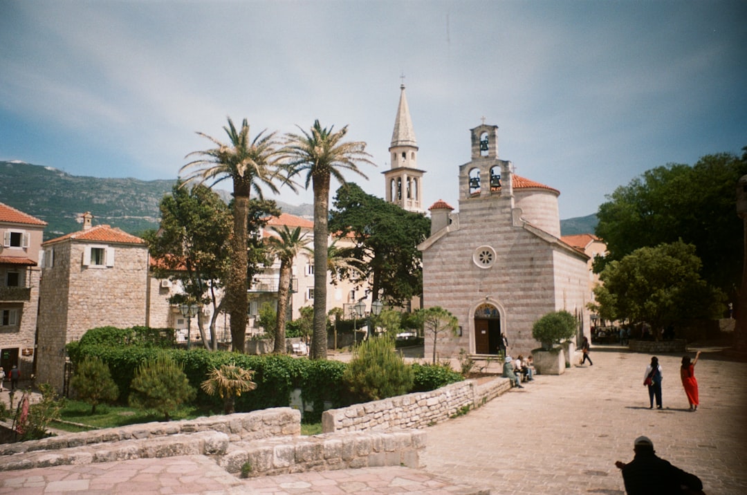 Old Town Square Kotor medieval procession knights brass band