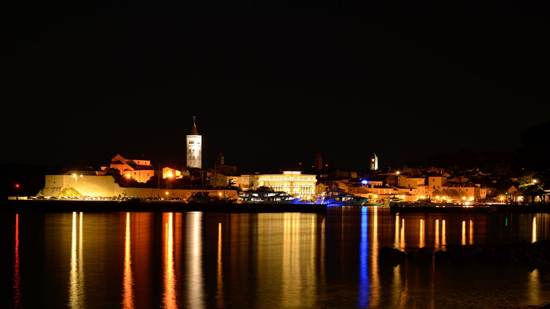 Krk Town Croatia harbor bar terrace live music night