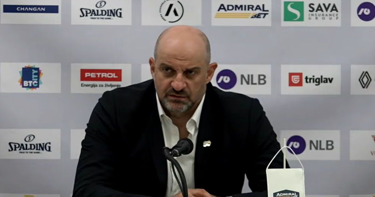 Zvezdan Mitrović Fiercely Defends Cedevita Olimpija After ABA League Loss